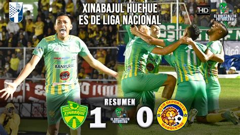 Xinabajul Es De Liga Nacional Xinabajul Huehue Vs Marquense Juego