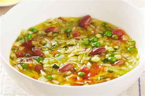 Minestrone Soup With Risoni Pasta This Hearty Minestrone Is Proudly