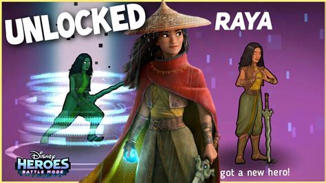 Disney Heroes Battle Mode Raya Unlocked Gameplay Walkthrough Youtube