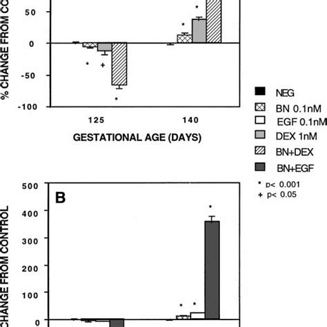 Effects Of Bn Dex And Egf On Cell Proliferation Lungs Collected On