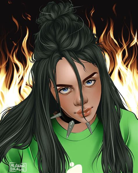 Billie Eilish Anime Wallpapers - Top Free Billie Eilish Anime ...