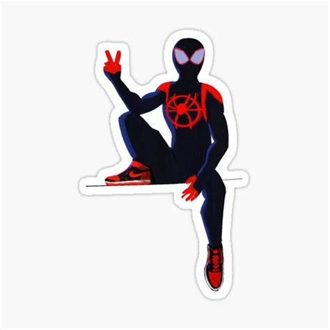 Miles Morales Stickers Redbubble