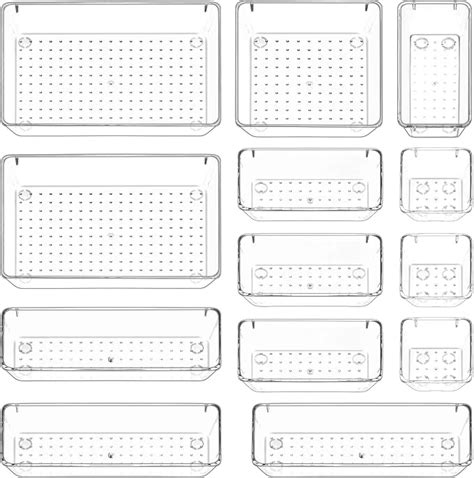 Puricon 13 szuflad system porządkowania plastikowy organizer do