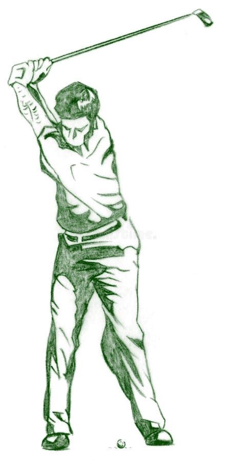 Golf Swing Clipart