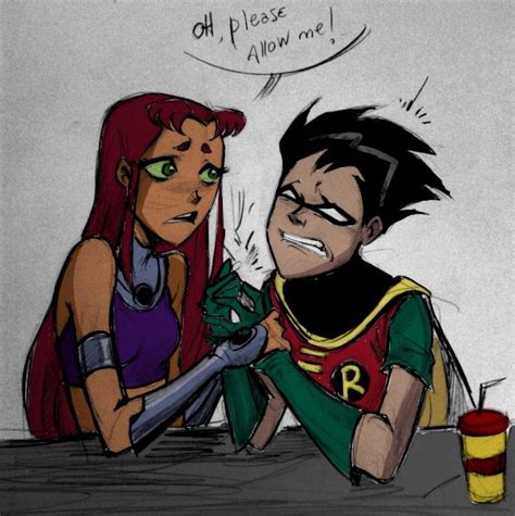 Pin By Kailie Butler On Robin And Starfire Teen Titans Teen Titans Fanart Nightwing And Starfire