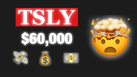 Going All In On TSLY Investing 60 000 My Bold Move YieldMax ETFs