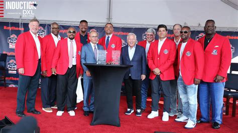 Photos Rodney Harrison And Leon Gray Inducted Into Patriots Hall Of Fame