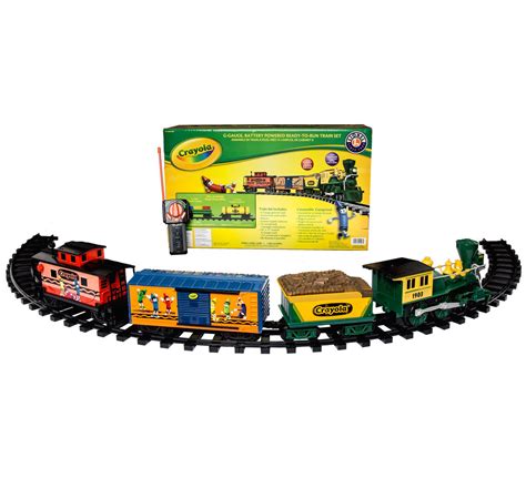 G-Gauge Lionel Train Set - Crayola