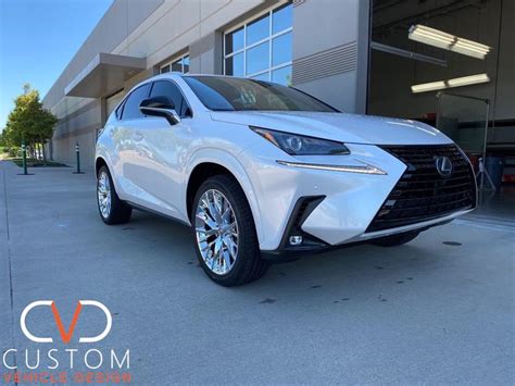 Lexus Nx300 With Chrome 20” Rx F Sport Replica Wheels And Vogue Tyres 2020 Lexus Nx300 Rx