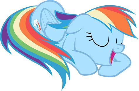 Rainbow Dash Sleeping 