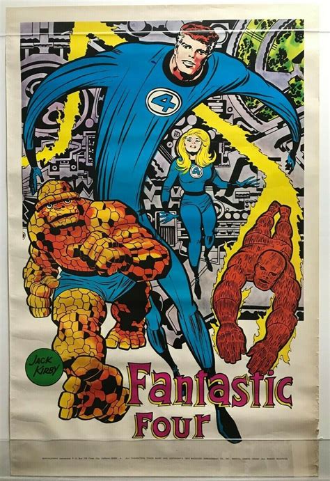 Fantastic Four Comic Poster