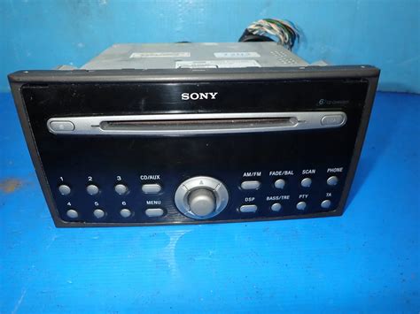 RADIO SONY Ford Kuga MK1 FOCUS MK2 C MAX 4M5T 18C815 CK KOD 4M5T 18C815