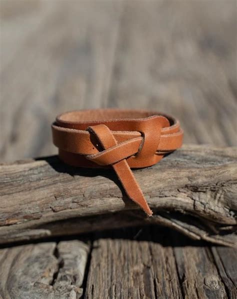 Leather Knot Bracelet Ranchlands Mercantile Leather Artisan Leather