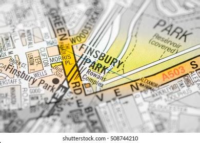 Downhills Park London Uk Map Stock Photo Shutterstock