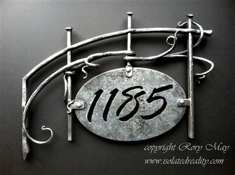 Driveway Sign by isolatedreality on deviantART | Forging metal, Metal ...