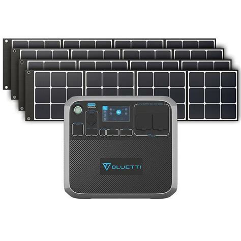 Bluetti Poweroak AC200P 2000wh 2000w Solar Portable Power Station