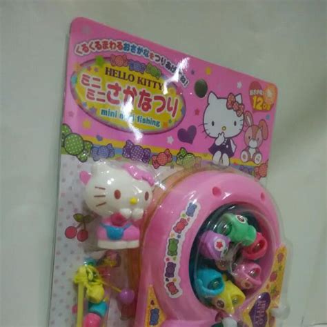 Hello Kitty Fishing Game Hobbies And Toys Toys And Games On Carousell