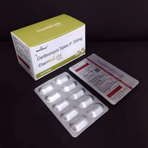 Clarithromycin Tablets Mg At Rs Box Clarithromycin Tablets