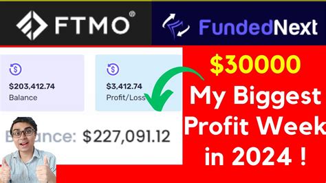 Profit With Ftmo Fundednext In Week Full Strategy