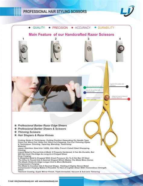 Professional Hair Stylist Scissors – Welcome to Lumines Beauty