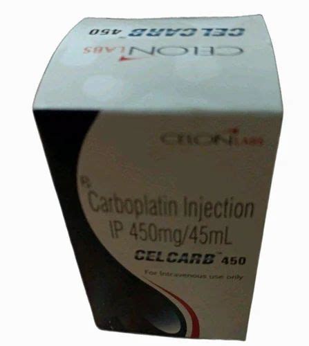 Celon Labs Celcarb Carboplatin Injection Packaging Box Vial At