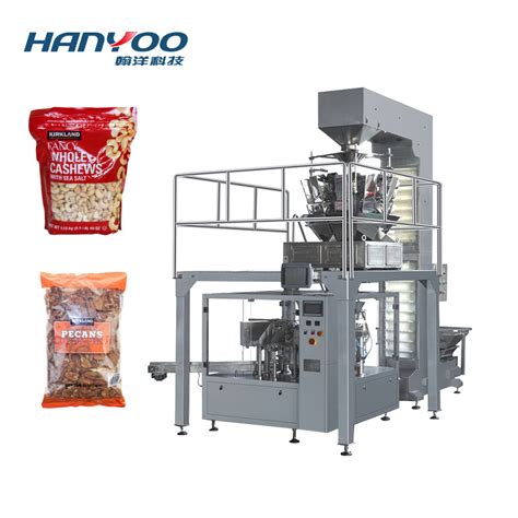 Hanyoo New Design Stand Up Granules Pouch Packing Machine Nuts Peanuts