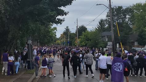 Western Homecoming Revelers Close Main Roads As Police Try To Contain