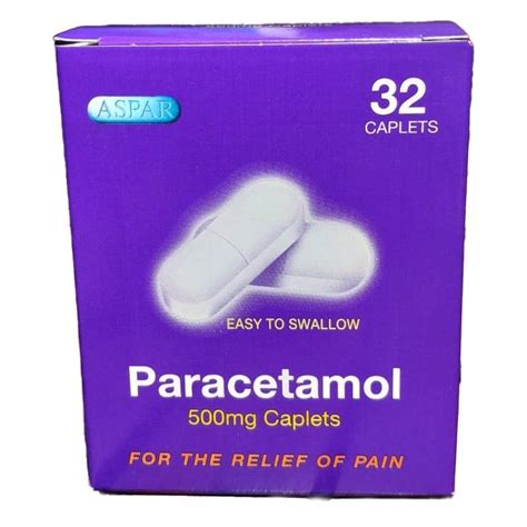 Aspar Paracetamol Mg Caplets Your Meds Delivered