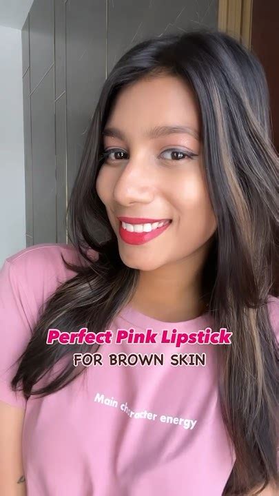 Pink Lipstick For Brown Skin Youtubeshorts Lipstick Youtube