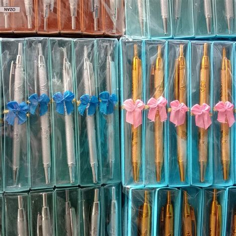 Jual Souvenir Pernikahan Pulpen Emas Perak Kemas Box Harga Per Pcs