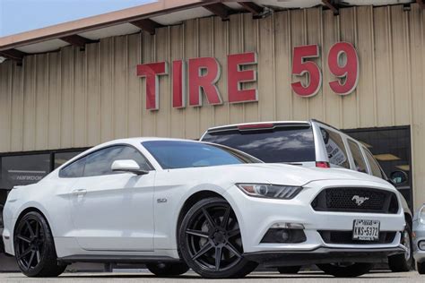 Ford Mustang S550 White Ferrada F8 Fr7 Wheel Wheel Front