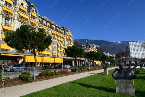 Montreux Vaud Switzerland Europe 5 Star Historic Hotel Fairmont Le