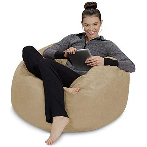 Sofa Sack Plush Ultra Soft Bean Bag Chair Memory Foam Bean Bag Chair With Microsuede Cover