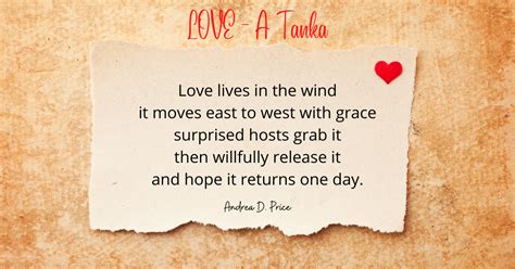 Tanka Poems About Love