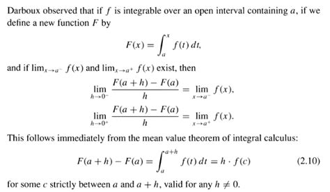 Mean Value Theorem