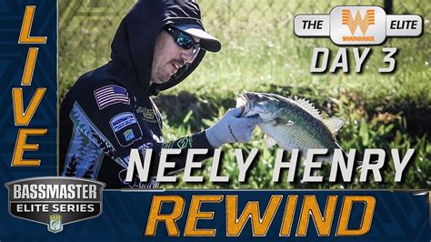 2021 Bassmaster Live At Neely Henry Day 3 Sunday Youtube