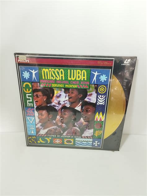 Missa Luba Muungano National Choir Kenya Laserdisc Ludoteca E Dintorni