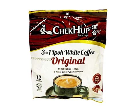 Chek Hup In Ipoh White Coffee Original With Rock Sugar Sachets