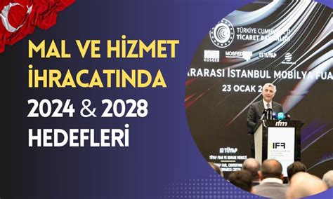 Ticaret Bakanı Bolat İhracatta 2028 Yılı Hedeflerini Açıkladı Paratic