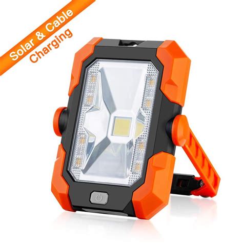 Solar Portable W Rechargeable Led Work Light Ningbo Brightway Lighting