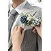 Amazon Ling S Moment Wedding Boutonniere For Groom And Groomsmen