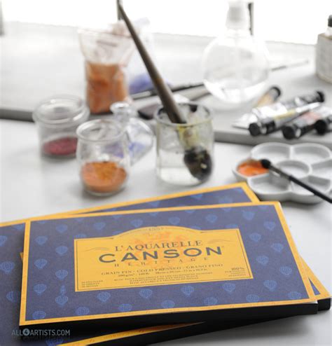 Canson Heritage Watercolor Paper Pad Cold Pressed Best European Art Materials