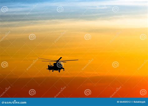 Helicopter stock photo. Image of service, armed, cloudscape - 66450512