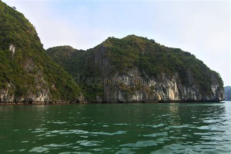 Beautiful Rocky Mountain View On Cat Ba Island In Vietnam Stock Photo