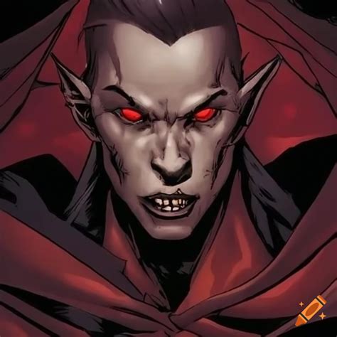 Image Of A Male Vampire Superhero On Craiyon