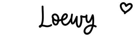 Loewy - Name meaning, origin, variations and more