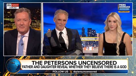 FULL INTERVIEW: Dr Jordan Peterson and his daughter sit down with Piers ...