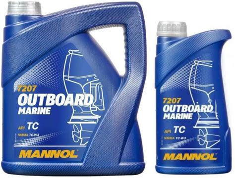 Mannol Outboard Marine Two Stroke Engine Oil Api Tc Nmma Tc W