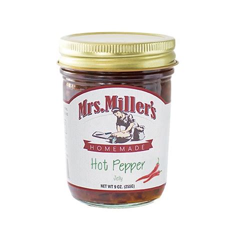 Mrs Miller S Hot Pepper Jelly Pinconning Cheese Co And Fudge Shoppe