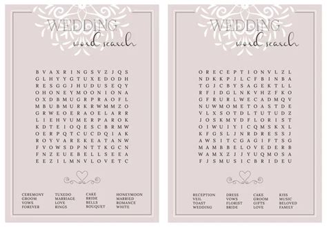 31 Wedding Word Search Vector Images Wedding Word Search Illustrations